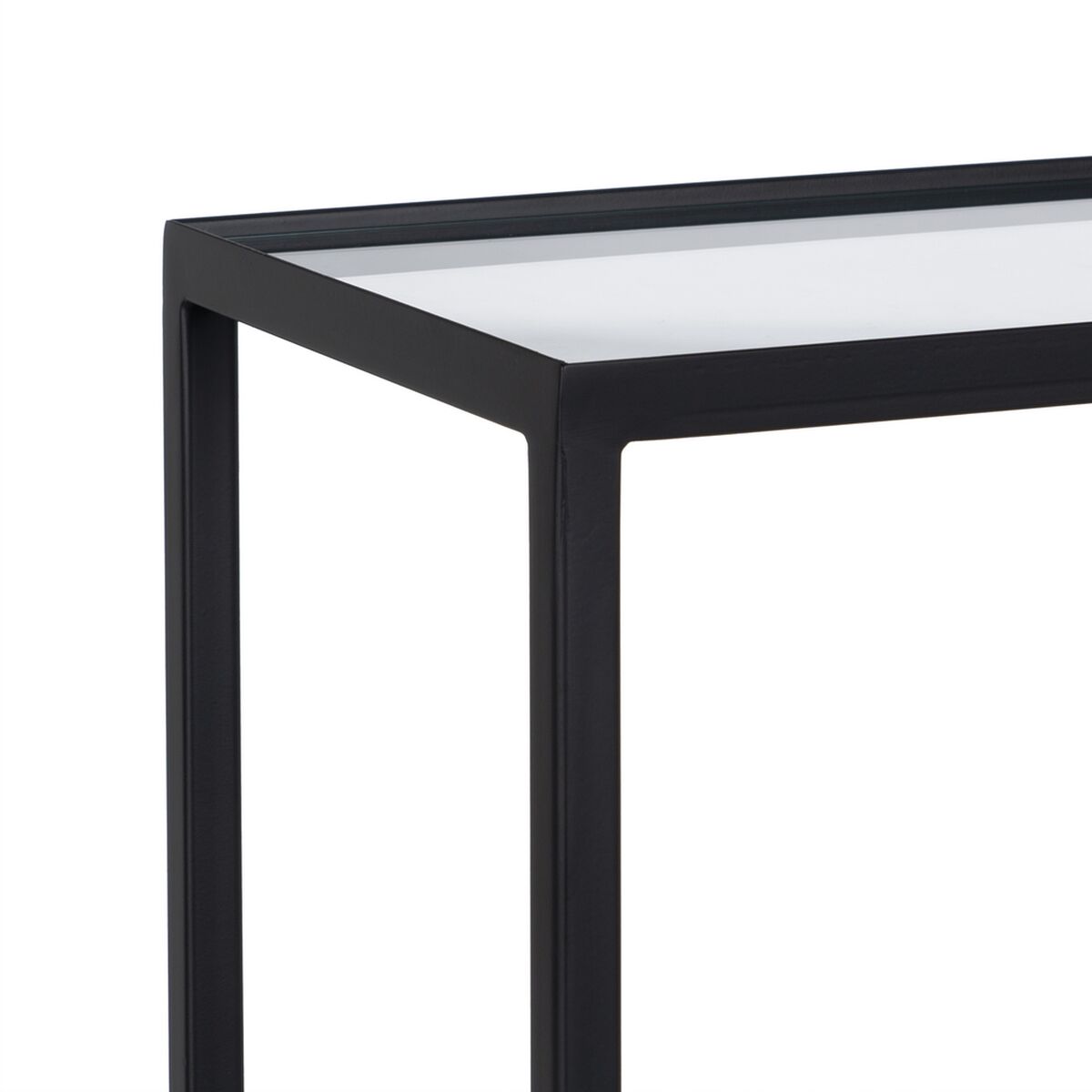 Hylder Sort Krystal Jern 70 x 23 x 161 cm